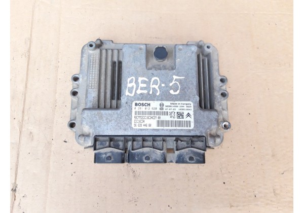 Електронний блок управління двигуном BOSCH, ЕБУ, Citroen Berlingo, Peugeot Partner, 1.6HDi, 9663944680, 9659614980, 0281012620